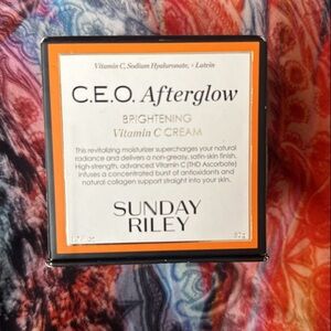 Sunday Riley C.E.O. Afterglow Brightening Vitamin C Cream - Orange